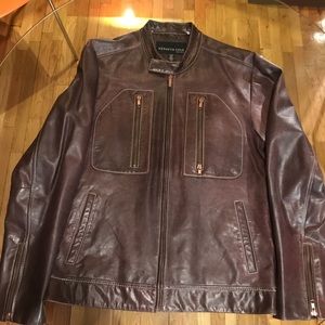 Leather jacket by Kenneth Cole